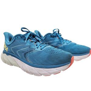 Hoka One One Womens Arahi 5 Breathable Low Top Lace Up Activewear Sneakers 11B